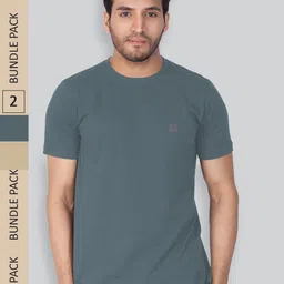 LUX NITRO Pack of 2 Round Neck Lounge T-shirt-image-76