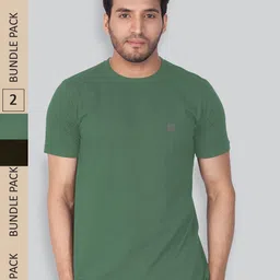 LUX NITRO Pack Of 2 Round Neck Lounge T-shirts-image-74
