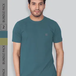 LUX NITRO Pack Of 2 Round Neck Lounge T-shirt-image-92