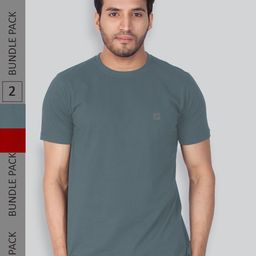 LUX NITRO Pack Of 2 Round Neck Lounge T-shirt-image-97