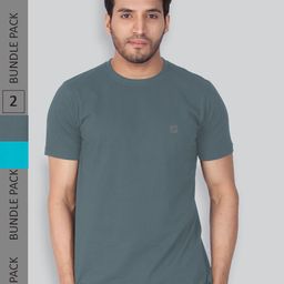 LUX NITRO Pack of 2 Round Neck Cotton Lounge T-shirt-image-46