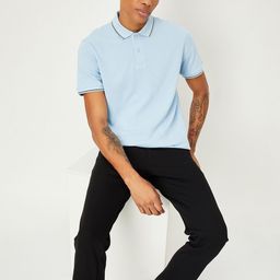 max Polo Collar Short Sleeves Cotton T-shirt-image-88