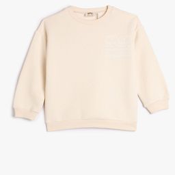 Koton Girls Round Neck Sweatshirt-image-93