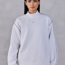 KICA Drop Shoulder Sleeves Cotton Oversized Pullover-picture-31
