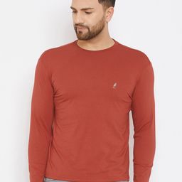 HARBOR N BAY Men Rust T-shirt-image-97