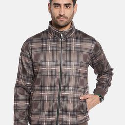 Octave Men Colourblocked Mandarin Collar Sweatshirt-picture-20