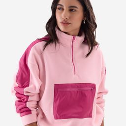 The Souled Store Colourblocked Mock Collar Sweatshirt-picture-24