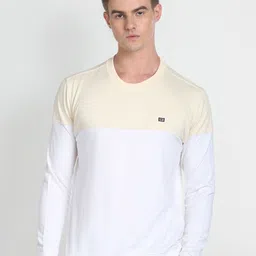 Arrow Sport Colourblocked Crew Neck Pullover Sweatshirt-picture-45