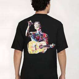 KAIDO Men Printed Drop-Shoulder Sleeves T-shirt-image-110