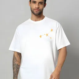 KAIDO Men Printed Drop-Shoulder Sleeves T-shirt-19