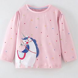 StyleCast Girls Mandarin Collar Extended Sleeves T-shirt-image-98