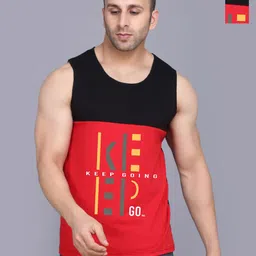 SLOWLORIS Men 2 Printed Pockets Slim Fit T-shirt-image-89