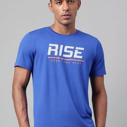 Alcis Typography Printed Dry Tech Slim Fit T-Shirt-image-47