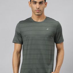 Alcis Men Stretch-X Anti-Static Slim-Fit Round Neck Running T-Shirt-image-85