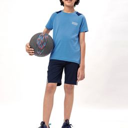 Technosport Boys Colourblocked Round Neck Short Sleeves Double Cool Slim Fit T-shirt-image-90