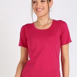 VAHSON Pure Cotton Slim Fit T-shirt-picture-36
