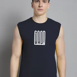 Friskers Typography Printed Pure Cotton Bio Wash Slim Fit Sports T-shirt-picture-7