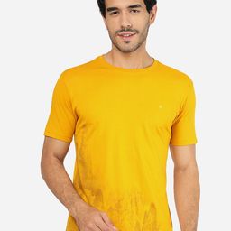 Greenfibre Abstract Printed Round Neck Slim Fit T-shirt-image-15