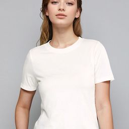 Huetrap Round Neck Short Sleeves Slim Fit Cotton T-shirt-picture-51