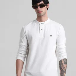 Jack & Jones Henley Neck Long Sleeves Slim Fit T-shirt-picture-4