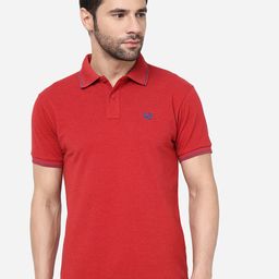 Greenfibre Polo Collar Slim Fit T-shirt-image-99