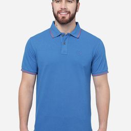Greenfibre Polo Collar Slim Fit Cotton T-shirt-image-65