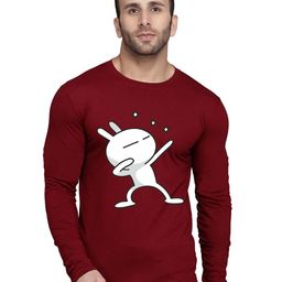 SLOWLORIS Graphic Printed Bio-Wash Pure Cotton Slim Fit T-shirt-image-42