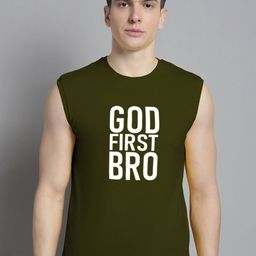 FBAR Typography Printed Pure Cotton Slim Fit T-shirt-image-4