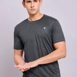 Technosport Antimicrobial Training And Gym Sports T-shirt-image-89