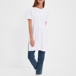 Trendyol Women White & Black 2 T-shirt-image-49
