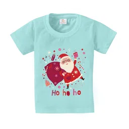 Babywish Kids Christmas Printed Quickly Dry Cotton Relaxed Fit T-Shirt-image-77