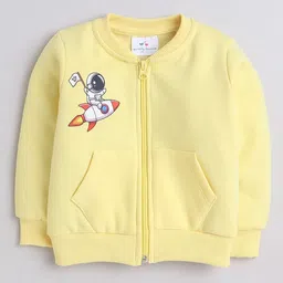Knitting Doodles Kids Printed Fleece Sweatshirt-picture-37