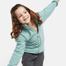 METTLE Girls Mock Collar Sweatshirt-picture-25