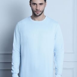 Imsa Moda Round Neck Fleece Pullover Sweatshirt-image-76