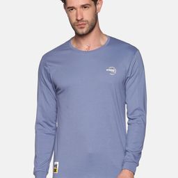 SHOWOFF Men Blue Cotton Sweatshirt-31