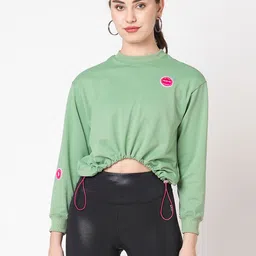 BODD ACTIVE Round Neck Long Sleeves Pullover Sweatshirt-image-84