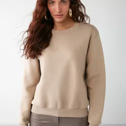 GRIMELANGE Round Neck Cotton Pullover Sweatshirt-image-76