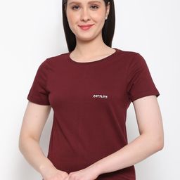 Outflits Women Cotton Sports T-shirt-54