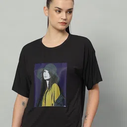 MKH Graphic Printed Relaxed Fit Drop-Shoulder Sleeves Dri-Fit T-shirt-picture-38