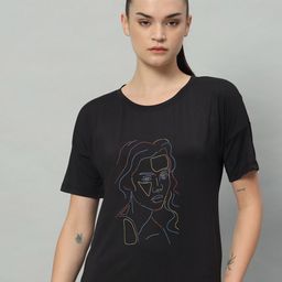 MKH Graphic Printed Relaxed Fit Drop-Shoulder Sleeves Dri-Fit T-shirt-picture-6