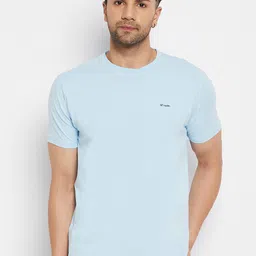98 Degree North Round Neck Cotton T-shirt-19