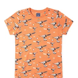 Allen Solly Junior Boys Printed Pockets T-shirt-image-31