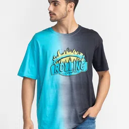 Being Human Typography Printed Round Neck T-shirt-image-44