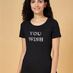 Honey by Pantaloons Typography Printed Cotton T-shirt-picture-39
