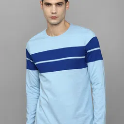 Allen Solly Striped Round Neck T-shirt-image-23
