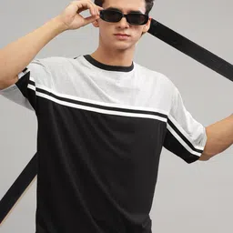 GRITSTONES Men Striped Pockets T-shirt-picture-6