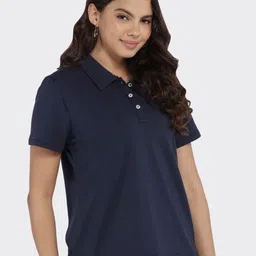Blissclub Polo Collar Short Sleeves Sports T-shirt-picture-44