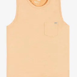 Bodycare Boys Solid Round Neck Sleeveless Pockets T-shirt-image-80