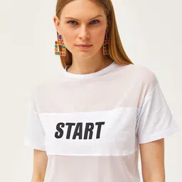 Olalook Women Typography Printed Round Neck Regular Fit T-shirt-picture-39