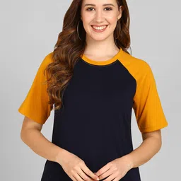 Adyavastram Raglan Sleeve Cotton T-shirt-picture-21